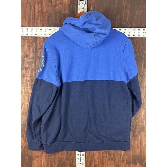 Harry Potter Hoodie Ravenclaw Texture Pullover Fleece Sweater Blue Men’s Medium - Picture 6 of 6